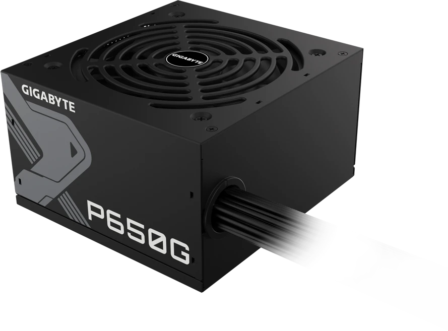 „Gigabyte“ maitinimo šaltinis | Procesorių šeima AMD | P650G PCIE 5.1 | 650 W | Procesoriaus lizdas AM4 | DDR4 DIMM | Atminties lizdai 2 | Palaikomos standžiųjų diskų sąsajos SATA, M.2 | SATA jungčių skaičius 4 | Lustų rinkinys AMD A520 | Micro ATX