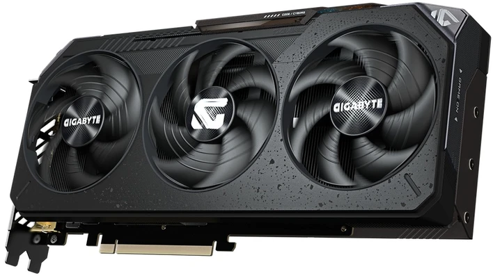 „GIGABYTE Radeon RX 9070 16GB GDDR6 256bit WINDFORCE 3“ vaizdo plokštė, dviguba BIOS sistema, 3 ventiliatoriai