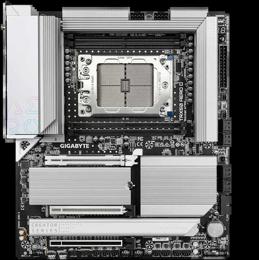 Pagrindinė plokštė Gigabyte TRX50 AERO D