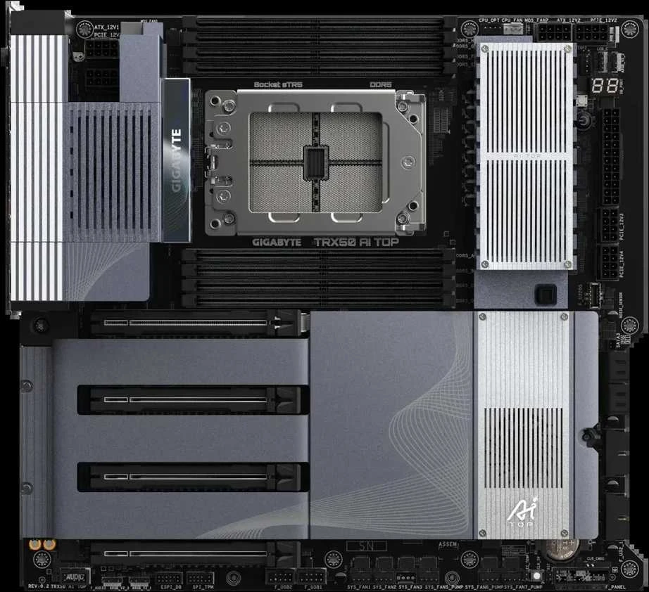 Pagrindinė plokštė Gigabyte TRX50 AI TOP (sTR5) (D)