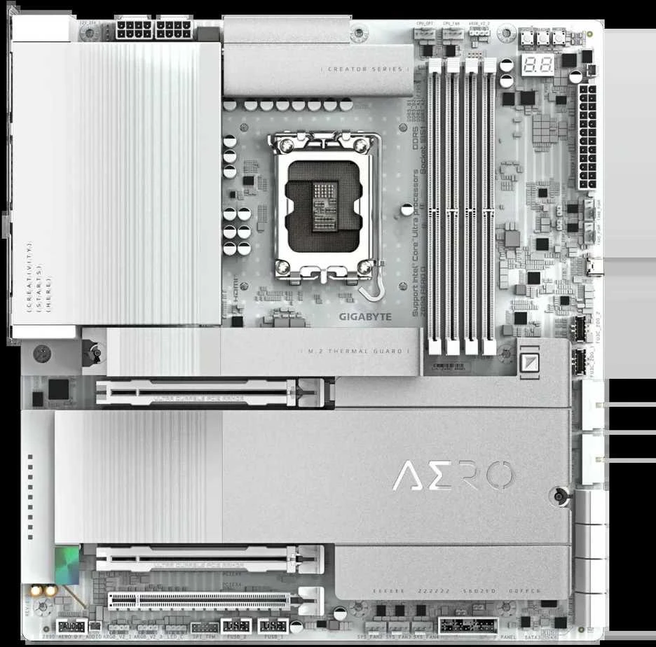 Pagrindinė plokštė GIGABYTE Z890 AERO D LGA1851 4xDDR5 4xSATA 4xM.2