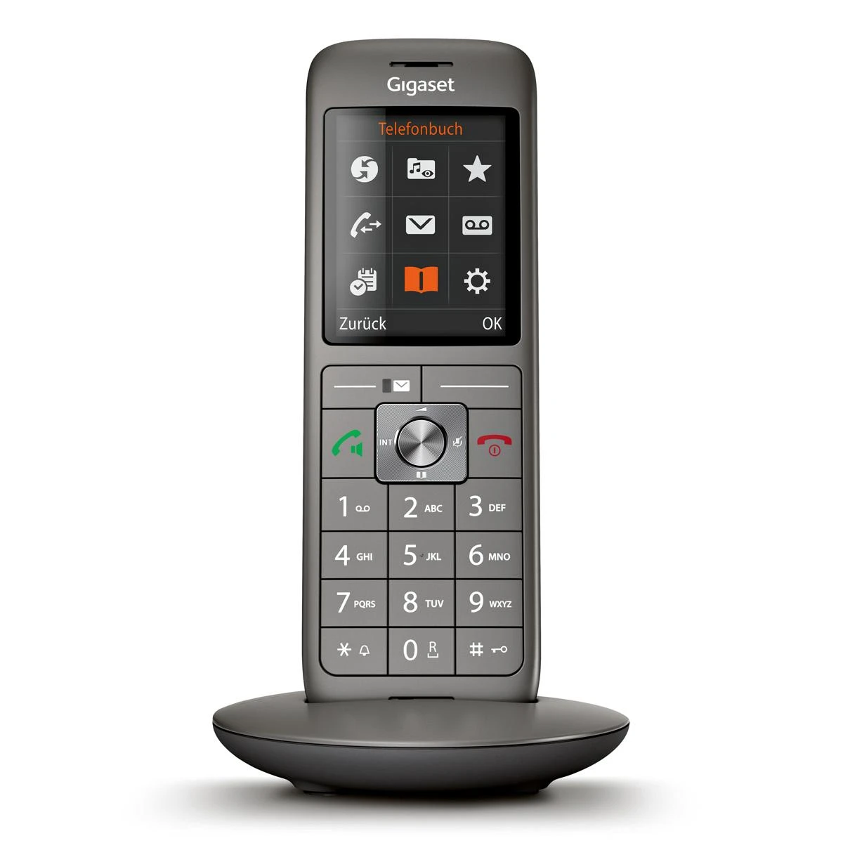 Gigaset CL660HX papildomas ragelis telefonui, pilkas