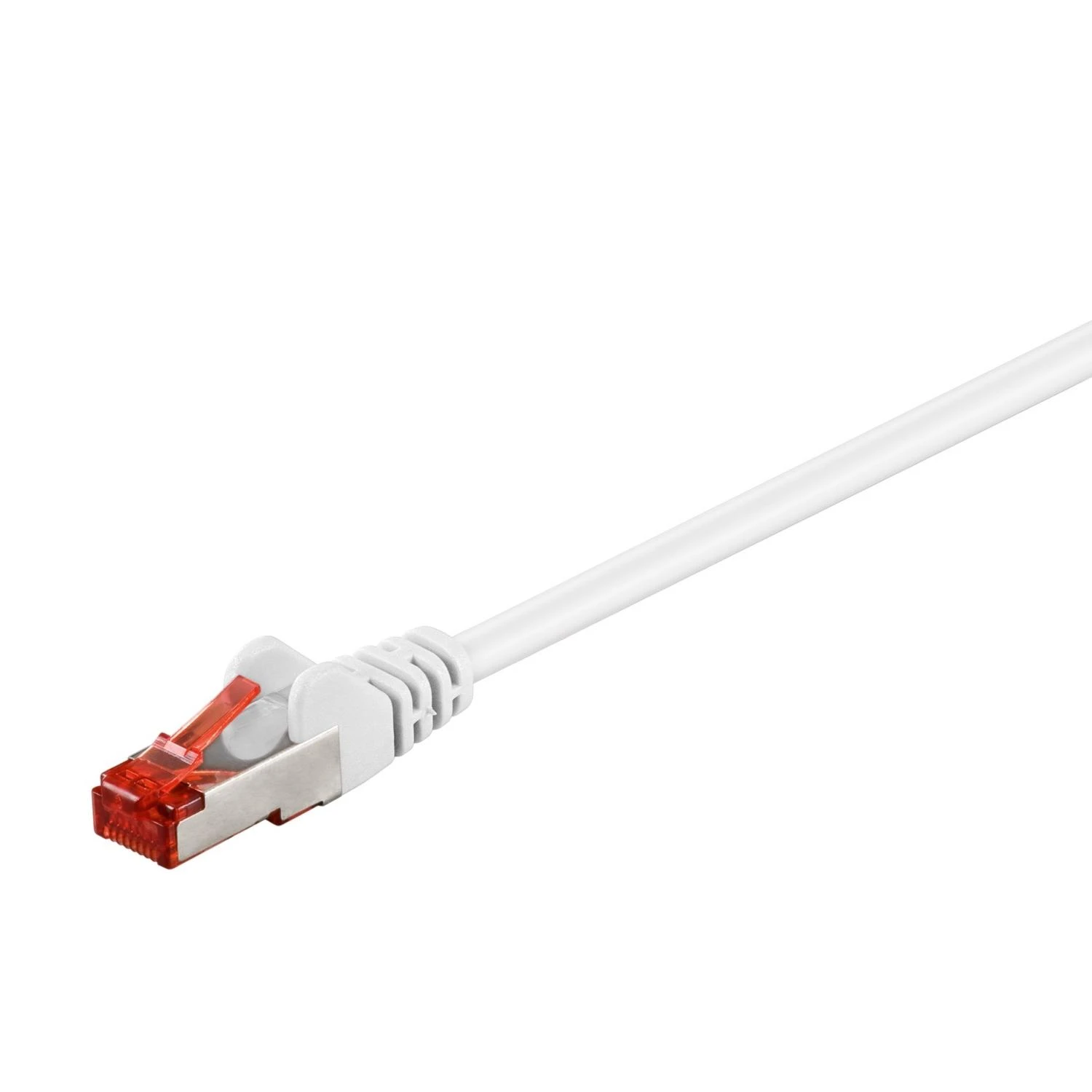 Goobay Patchkabel CAT6 RJ45 S/FTP 10m baltas