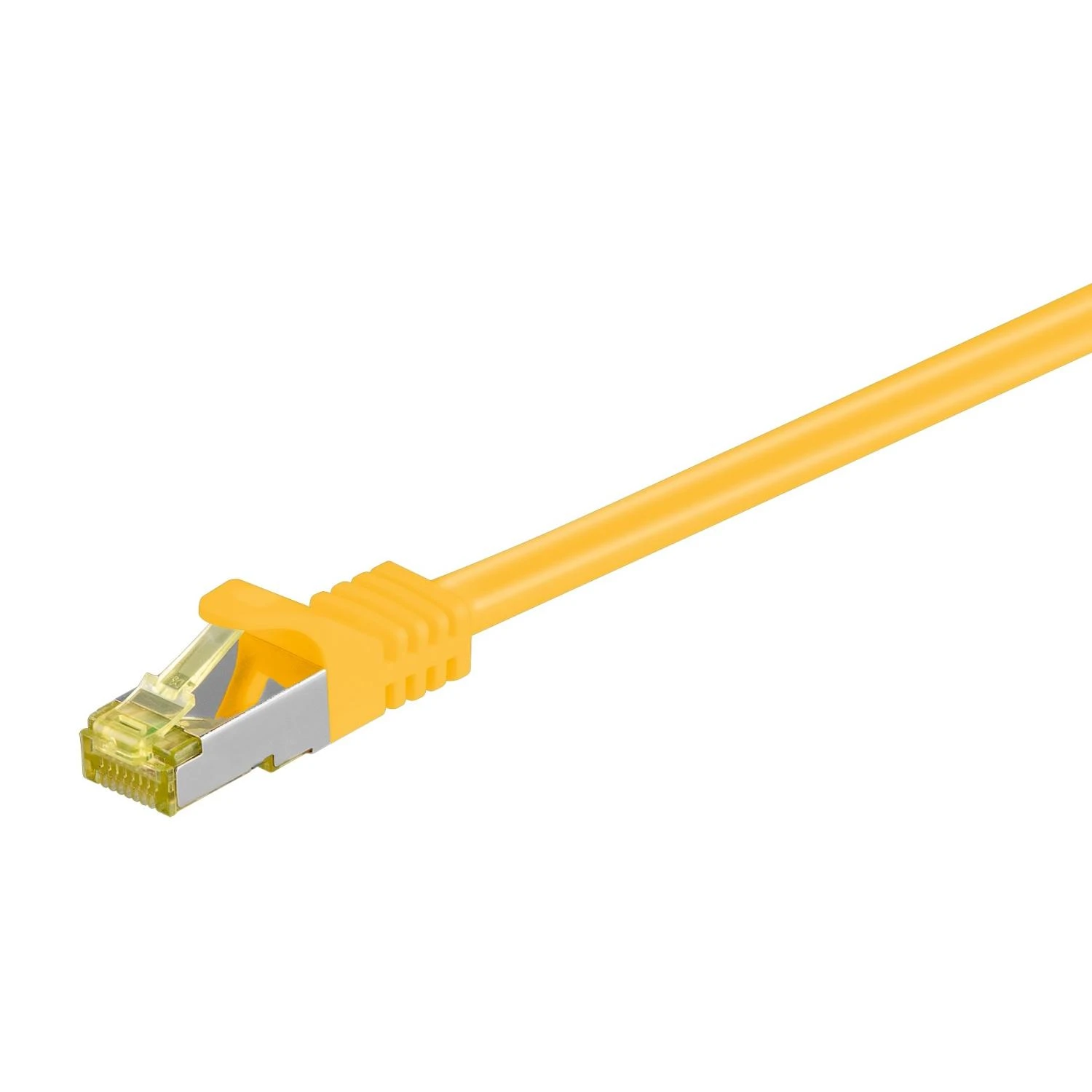 „Goobay“ jungiamasis laidas S/FTP, Cat7, PIMF, 1m, geltonas (91584)