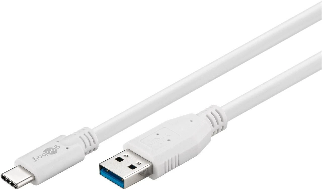 „Goobay“ USB-C į USB A 3.0 laidas 67188 USB-C kištukas, USB 3.0 kištukas (A tipas), 1 m