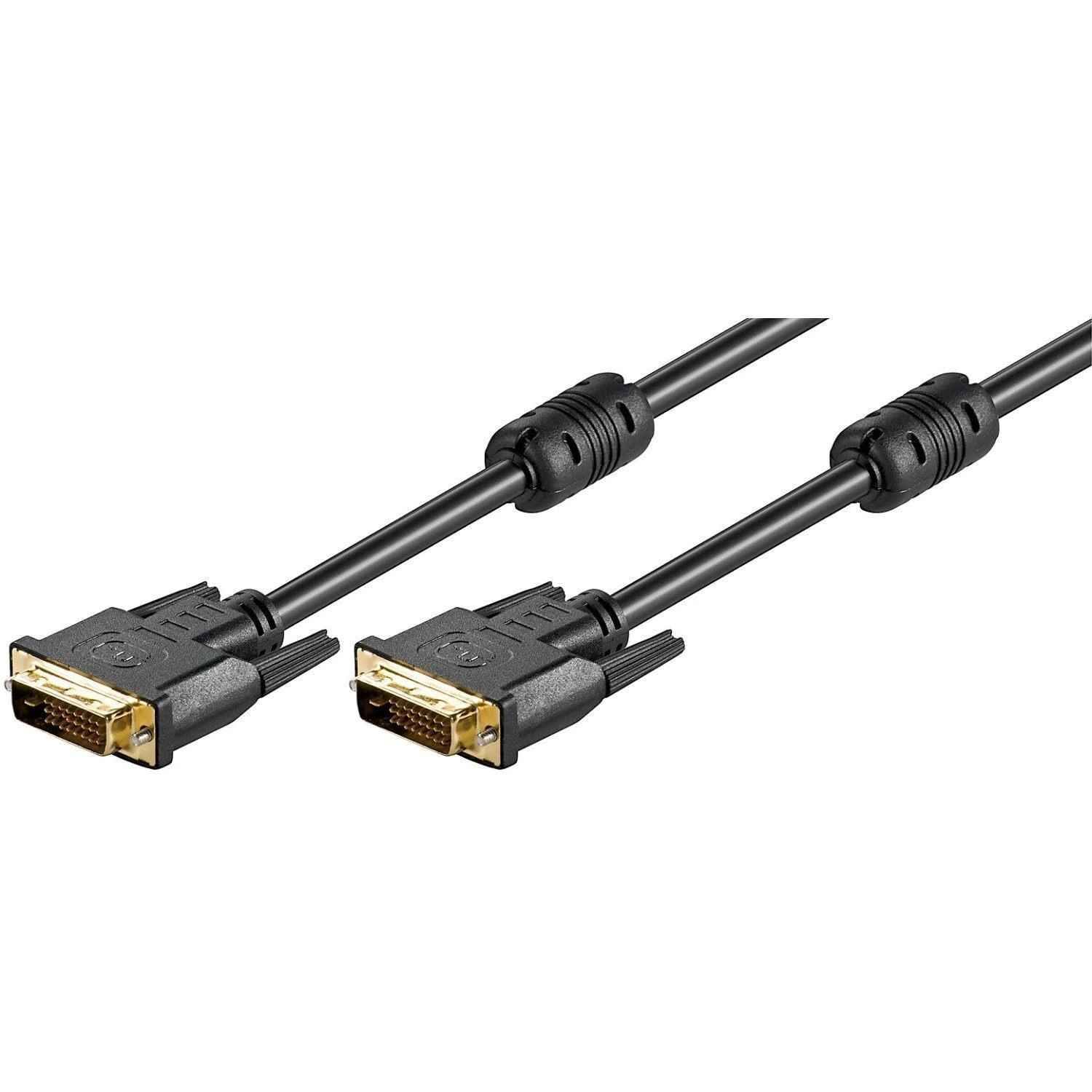 DVI-D Dual Link laidas su ferito filtrais