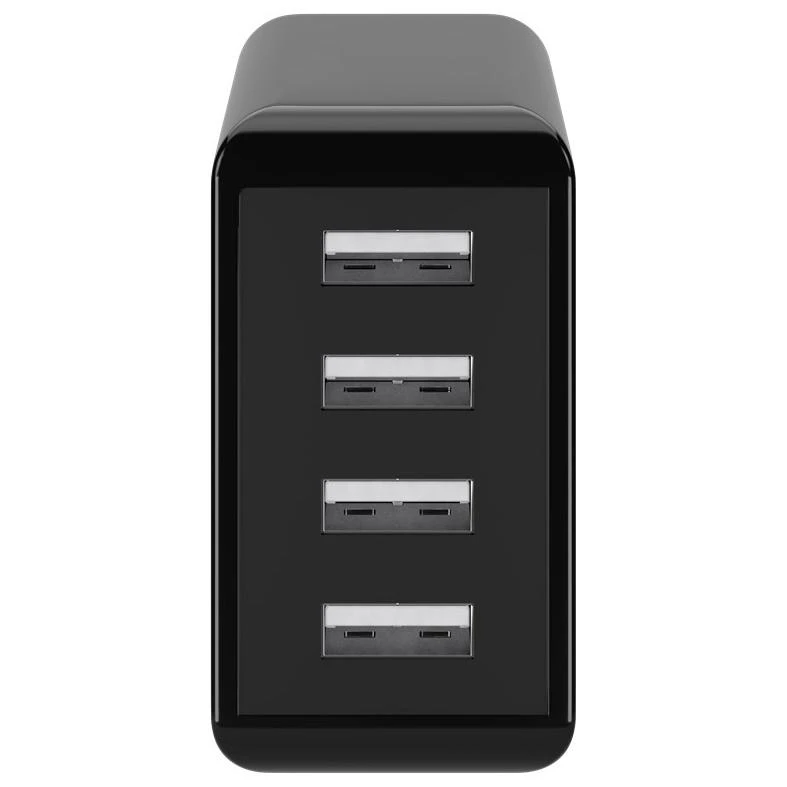 Goobay Įkroviklis Triton 4-kierunkowa kroviklis USB (30W) juoda