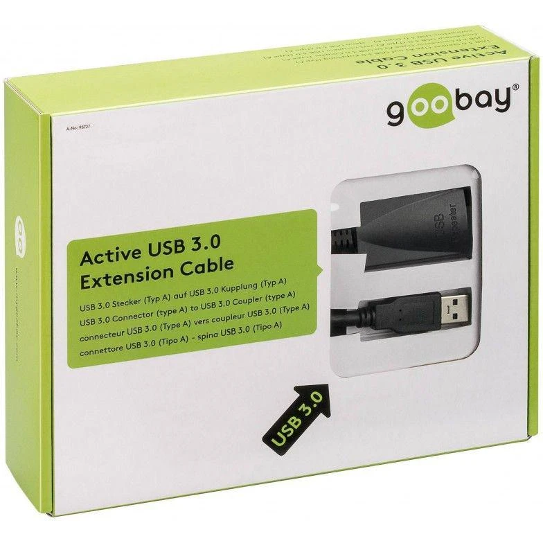 Goobay USB kabelis prailgintuvas