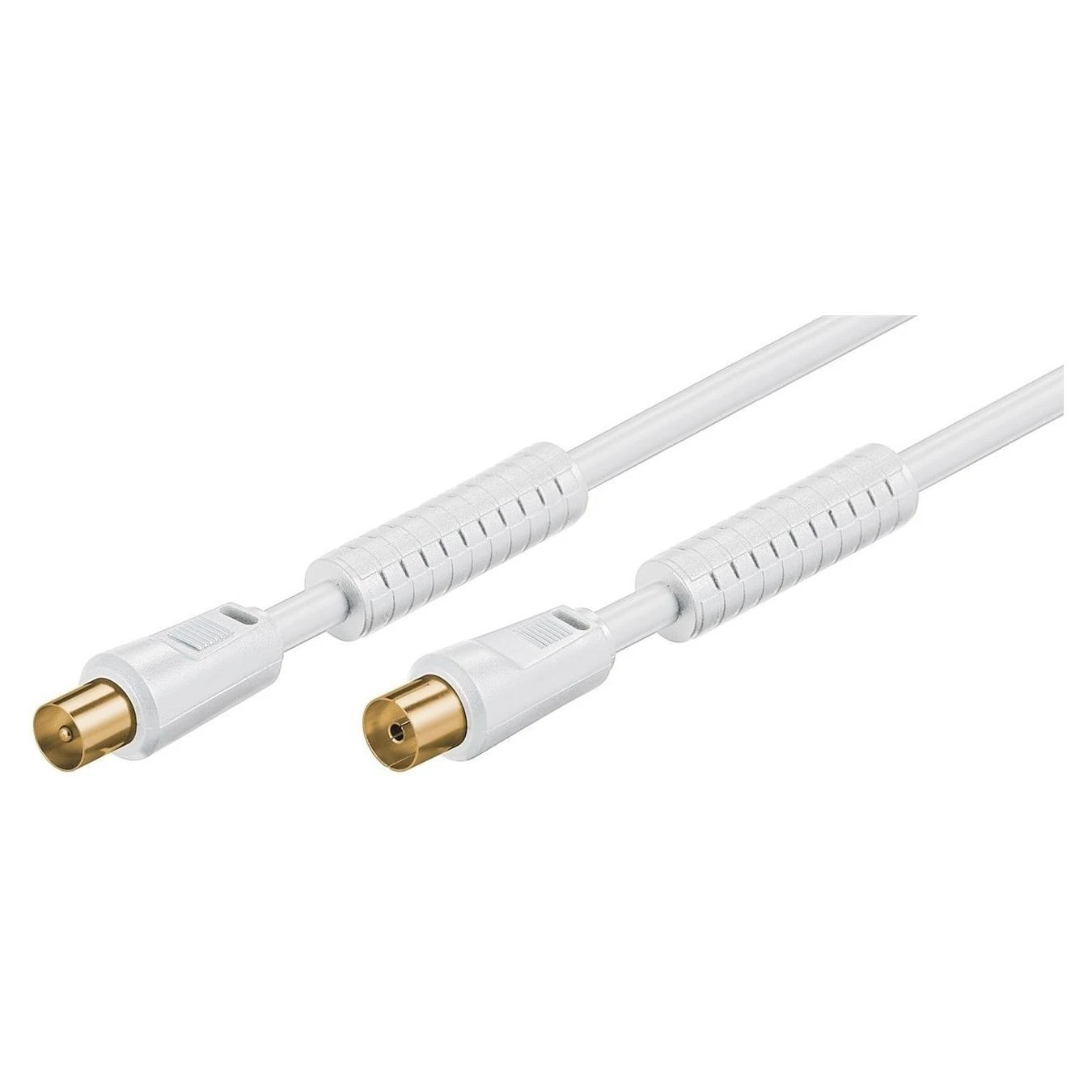 Baltas TV antenos laidas su ferito filtrais