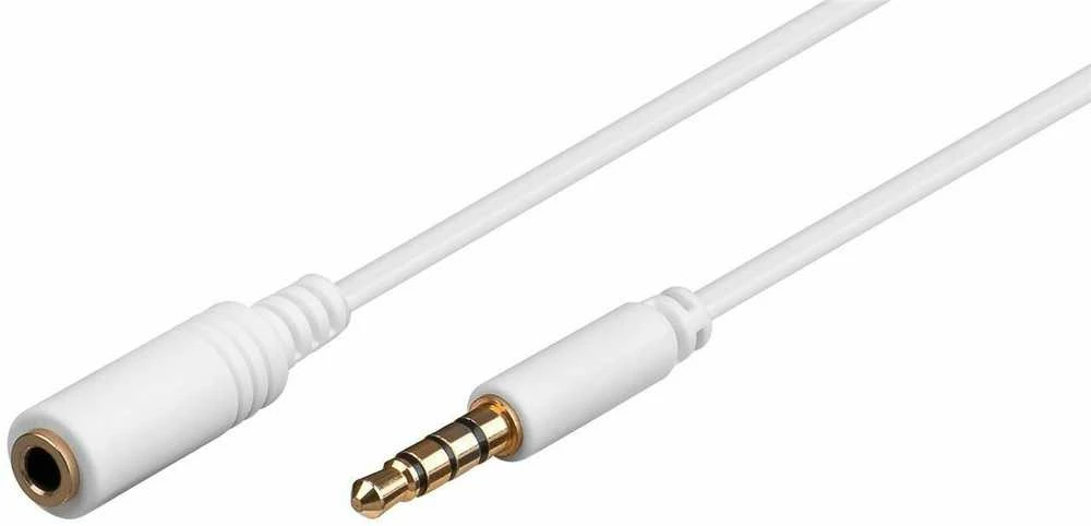 3,5 mm garso ilgintuvas su kištuku ir lizdu