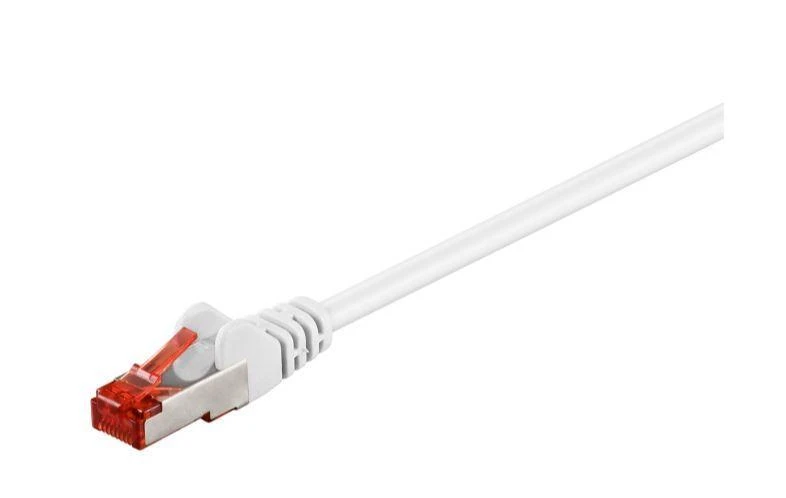 Goobay GB CAT6 TINKLO KABELIS, S/FTP, Baltas, 10M, LSZH