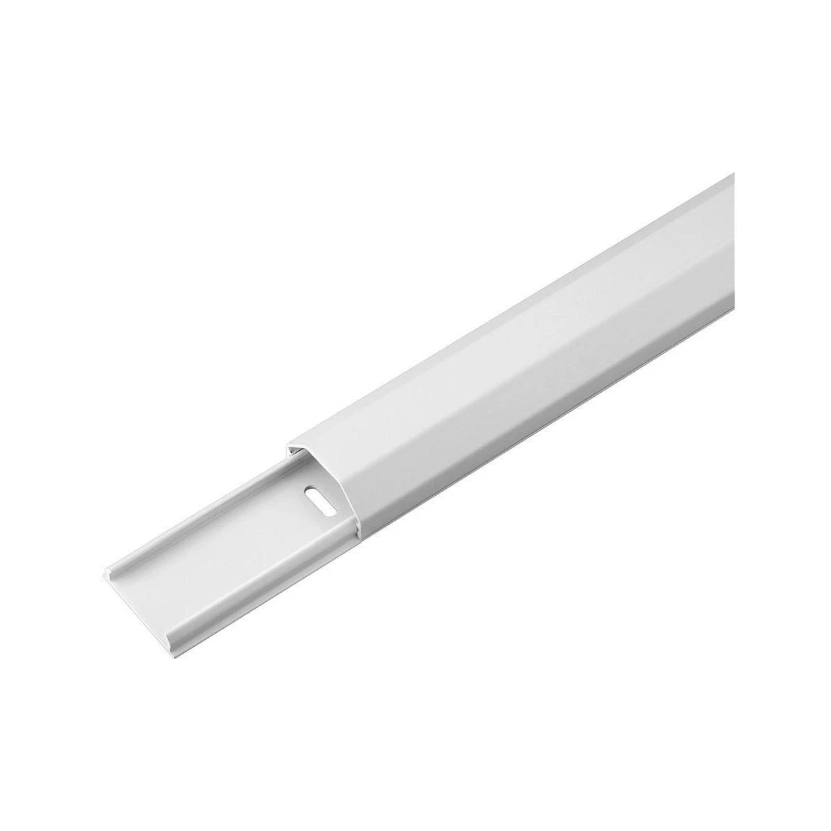 Goobay 33 mm aliuminio kabelių lovelis, 1,1 m, baltas