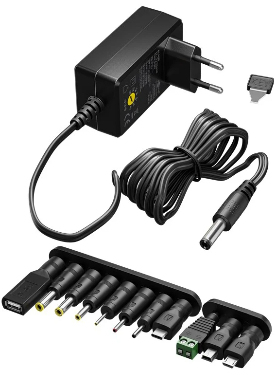 „Goobay“ universalus maitinimo šaltinis 3 V - 12 V, maks. 3,6 W