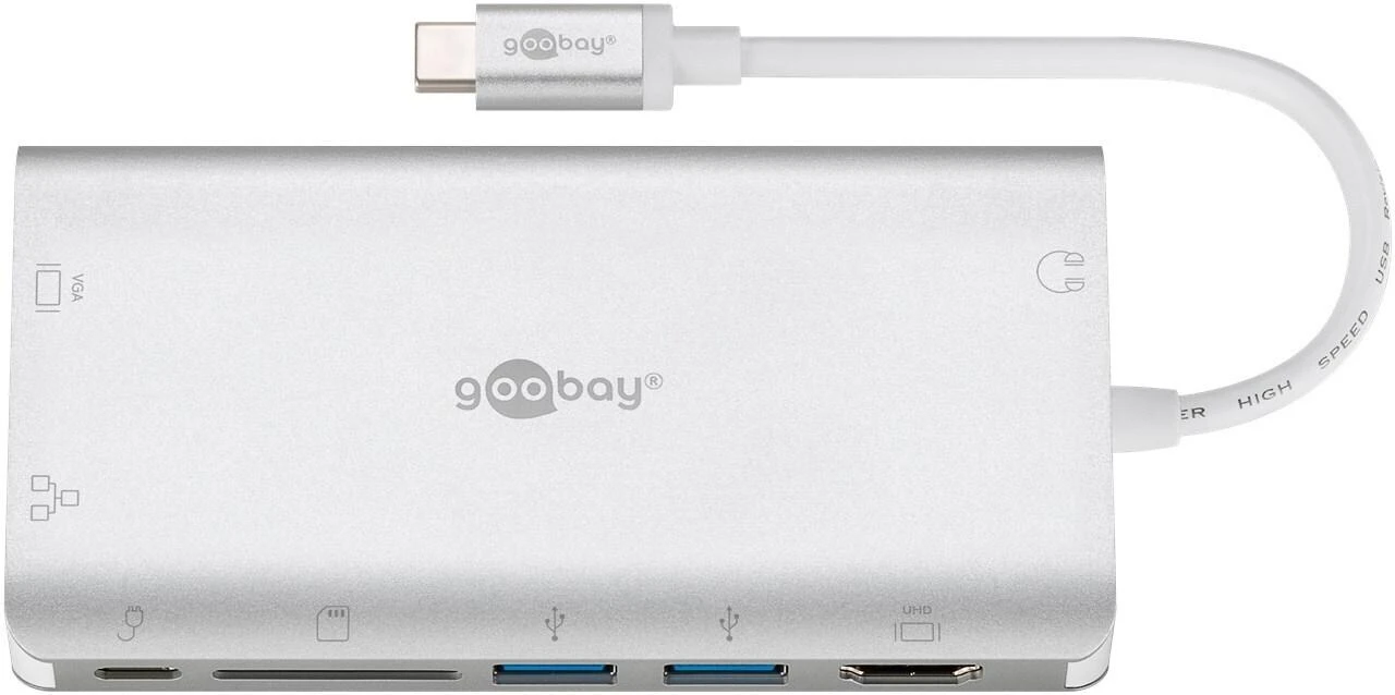 Goobay USB-C adapteris su įvairiomis jungtimis