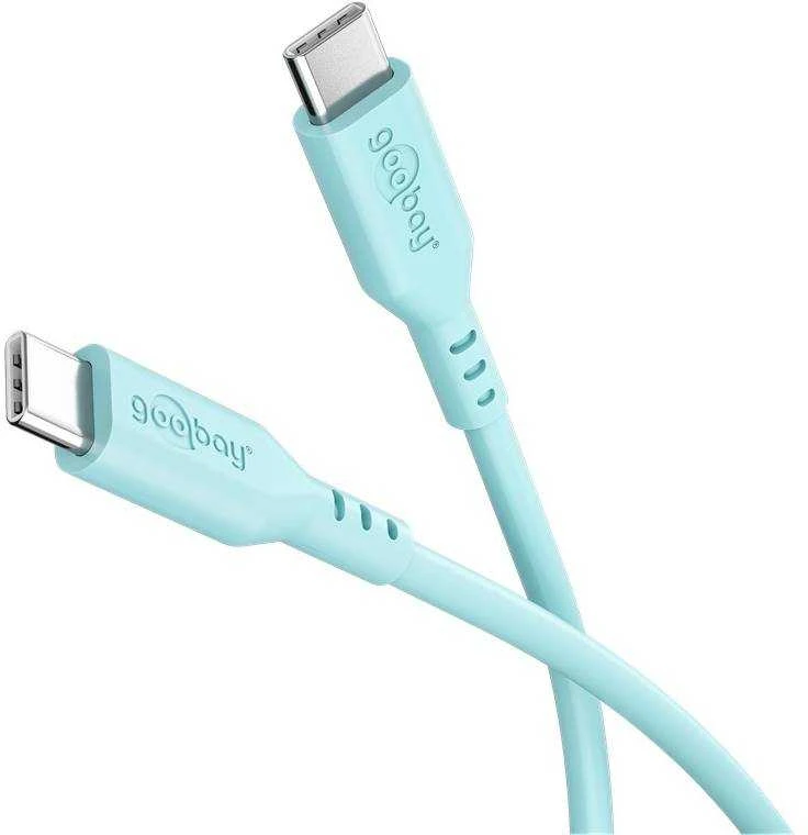 Goobay | USB-C silikoninis kabelis | 77744