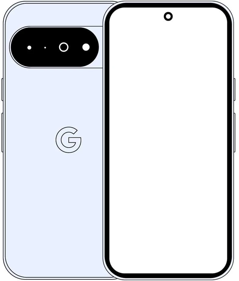 Google Pixel 10 5G 12 / 256GB Dual SIM Frost, modelis - GA10217-GB
