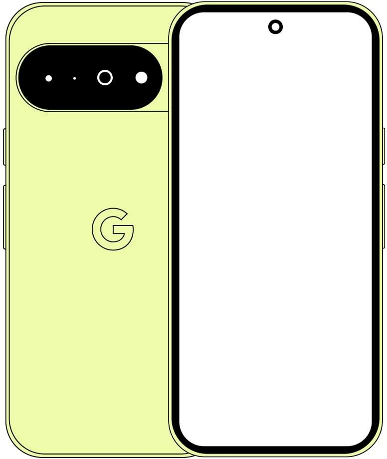 Išmanusis telefonas Google Pixel 10, 256GB, 6.3-inch, Lemon, Android, Dual SIM