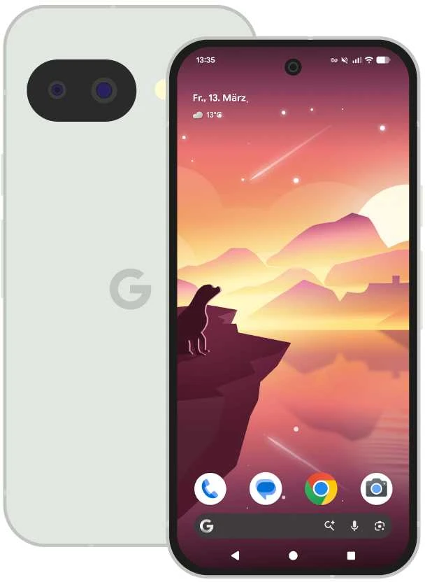 Išmanusis telefonas Google Pixel 10a 5G Dual Sim 8GB RAM 256GB – Fog