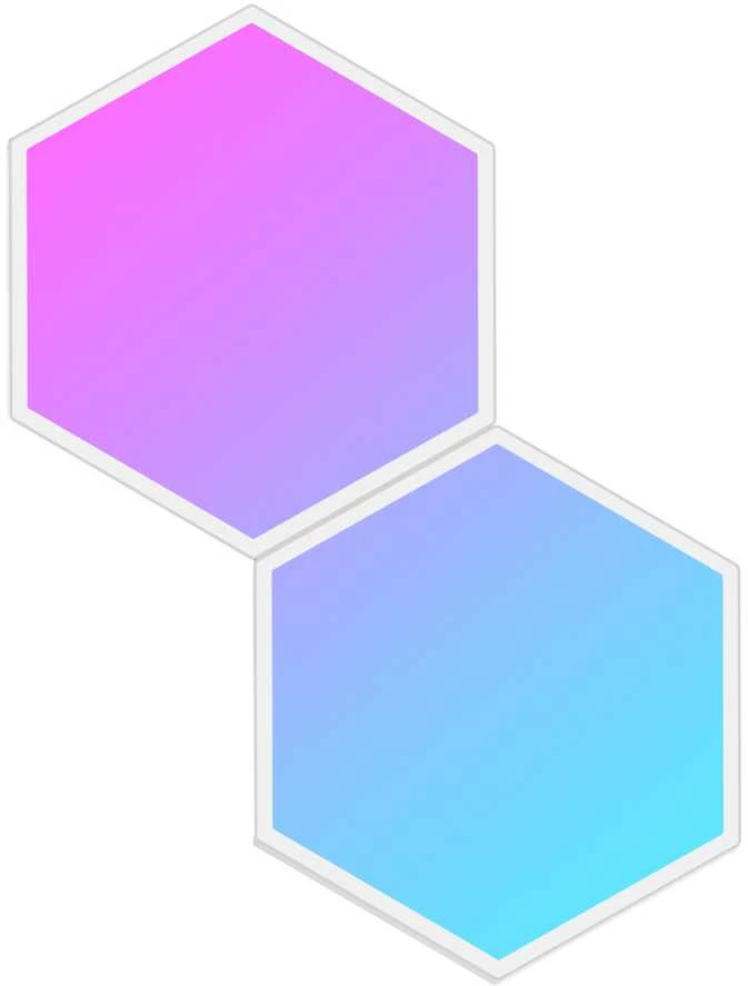 Govee – RGBIC Glide Hexa Light Panels Expansion Pack (2 vnt.)