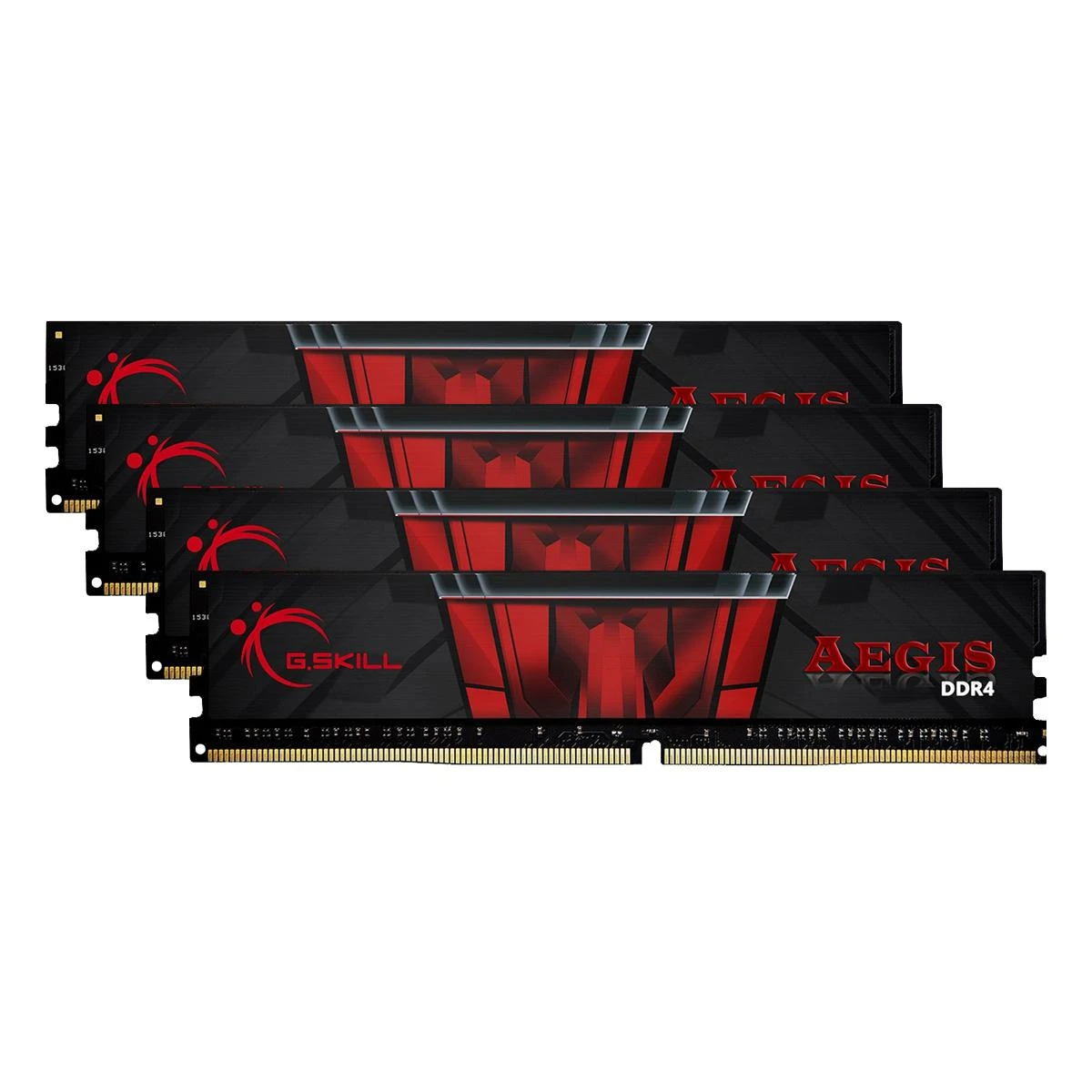Stacionaraus kompiuterio atmintis G.Skill Aegis | 4x16 GB | DDR4 | 3200 MHz | ‎F4-3200C16Q-64GIS