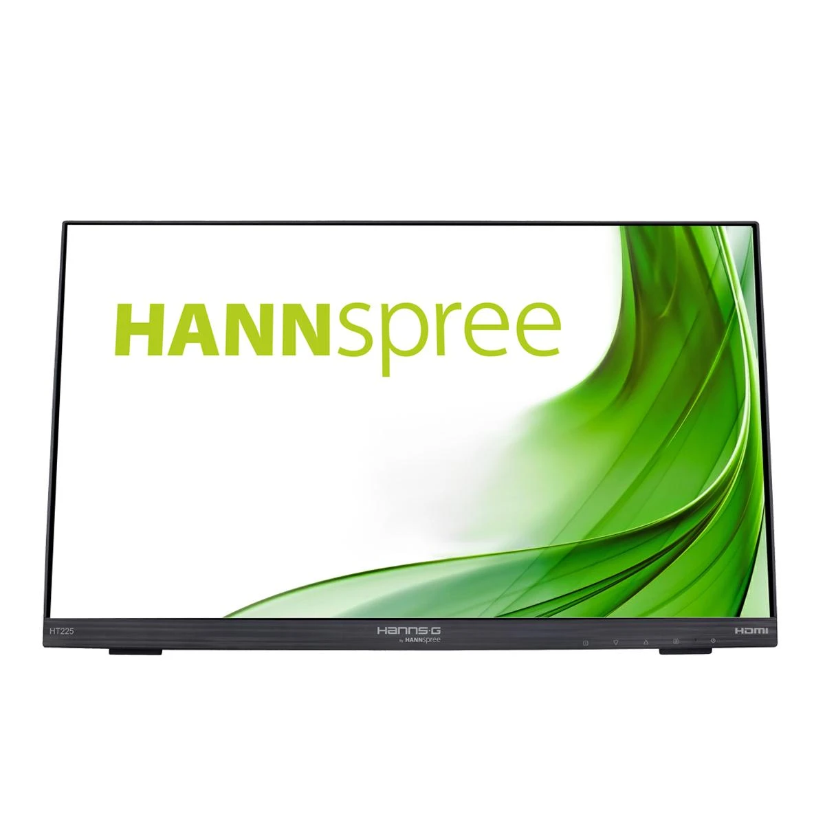 Monitorius Hannspree HT 225 HPB 54,6 cm (21.5") 1920 x 1080 pikseliai Juoda „Multi-touch“ Stalo paviršius