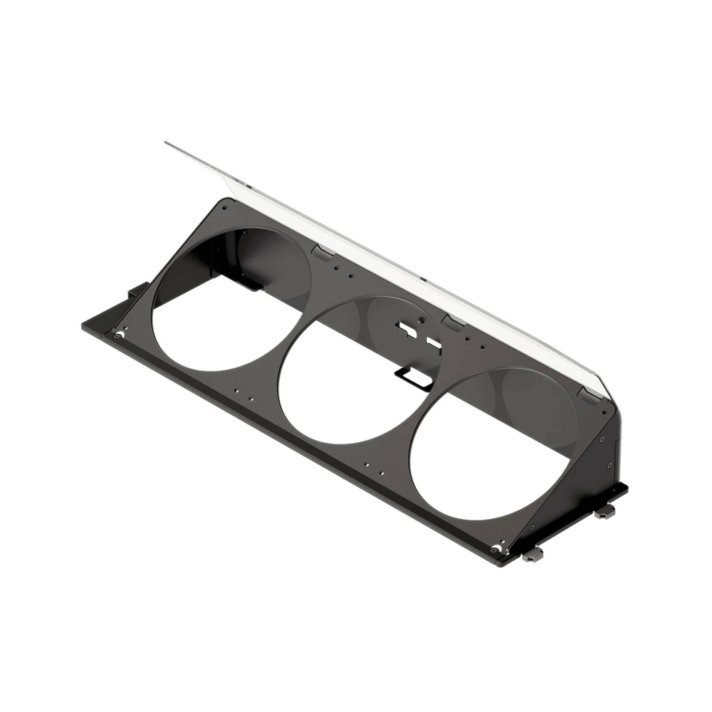 HAVHAVN HS 420 Angled Bottom Fan Bracket – juodos spalvos