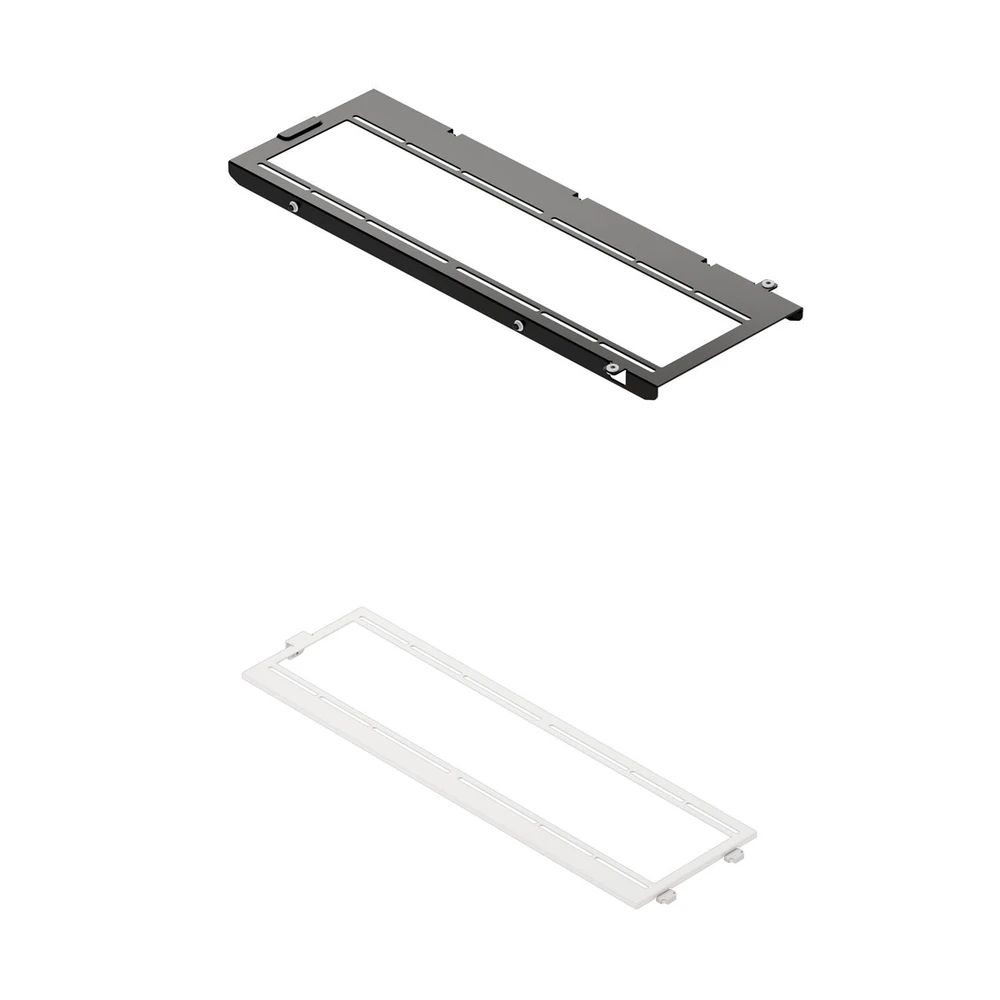 HAVN HS 420 ventiliatoriaus laikikliai 360 mm radiatoriams – baltos spalvos