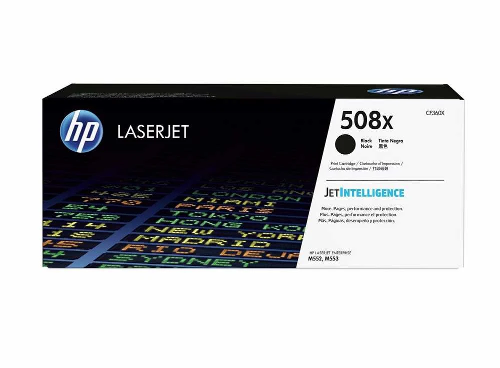„Hewlett Packard“ (HP) „HP 508X High Yield Juodas LJ Toneris Cartridge“, CF360X