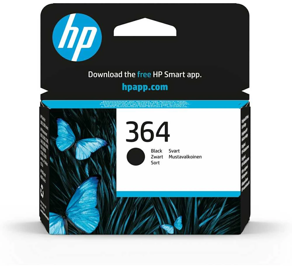 Hewlett Packard (HP) HP Nr.364 Rašalo krepšelis. Juodas (250psl.)