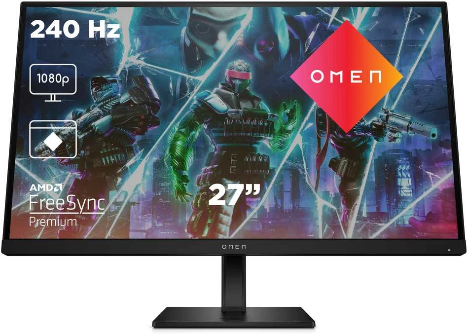 Hewlett Packard (HP) HP Žaidimų Monitorius - OMEN 27s 27" FHD 240Hz 1ms G-SYNC FreeSync Nuimamas Stovas