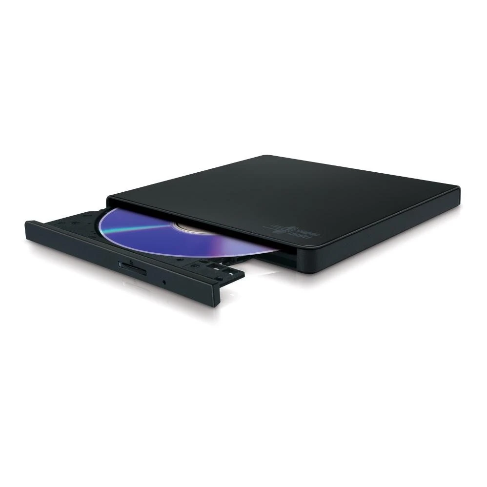 LG H.L duomenų saugykla | Itin plonas nešiojamasis DVD rašiklis | GP57EB40 | Sąsaja USB 2.0 | DVD±R/RW | CD skaitymo greitis 24 x | CD įrašymo greitis 24 x | Juodas | Stalinis kompiuteris / Nešiojamasis kompiuteris