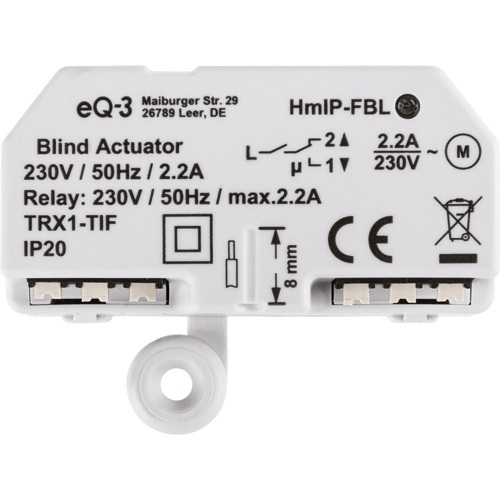 HomeMatic IP belaidė žaliuzių pavara montuojama į žemę - HmIP-FBL