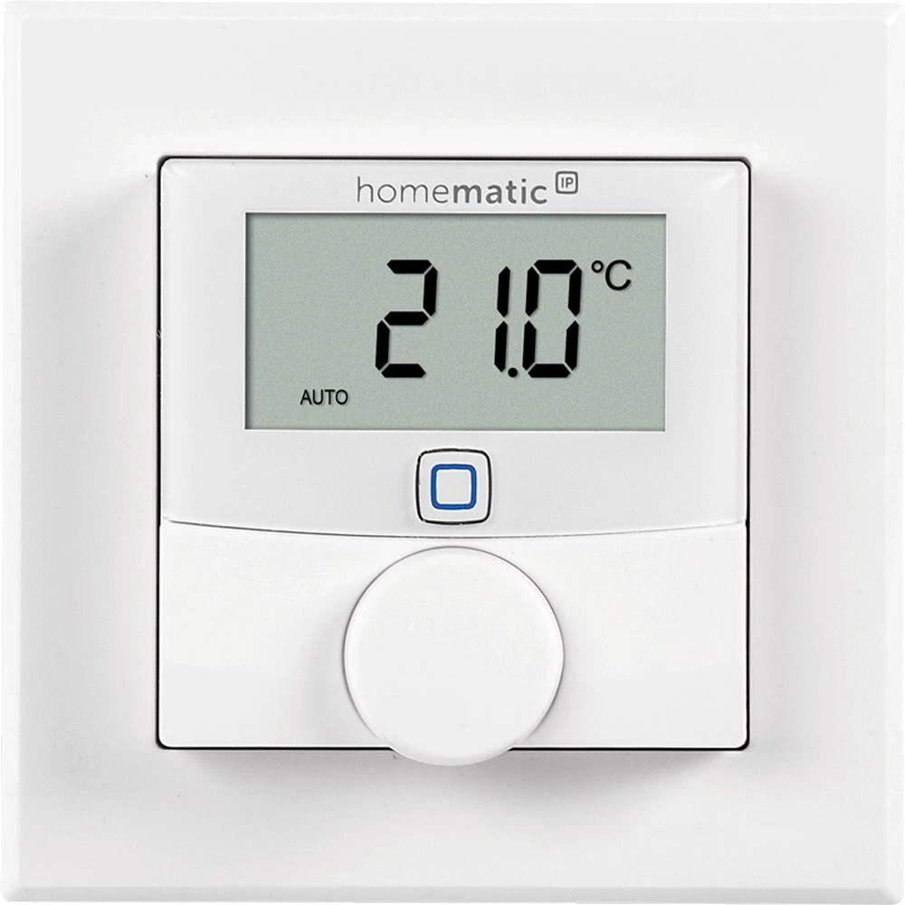Homematic IP sieninis termostatas su perjungimo išėjimu - firminiams jungikliams, 24 V