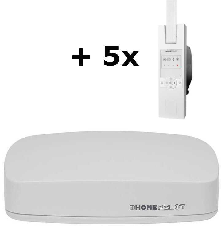 HOMEPILOT RolloTron classic smart para minicinta - Enrollador eléctrico