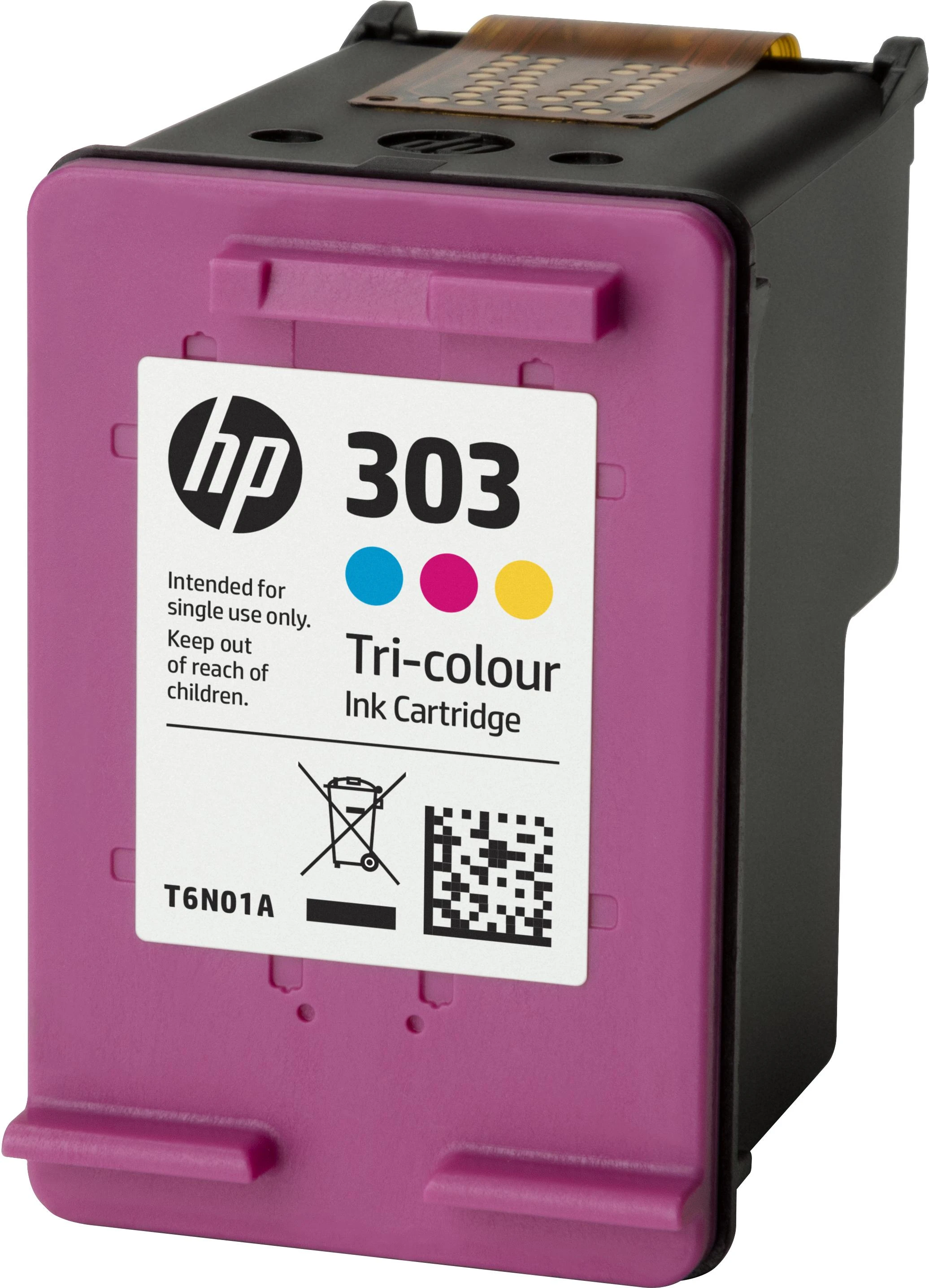 Hewlett Packard (HP) HP 303 trispalvė rašalo kasetė