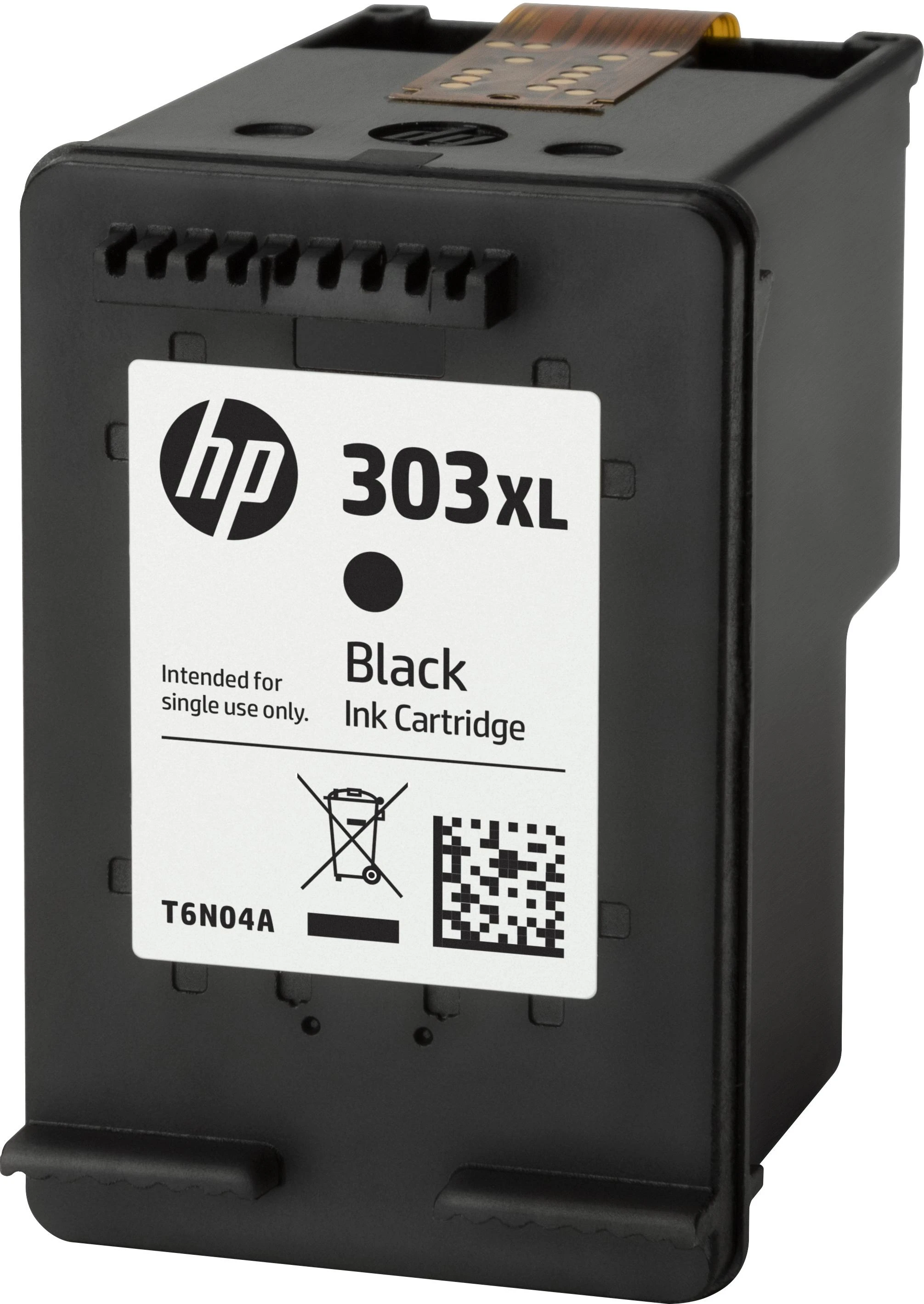 Hewlett Packard (HP) HP 303XL didelės talpos juodo rašalo kasetė, 600 puslapių, skirta HP ENVY Photo 6230, 7130, 7134, 7830 spausdintuvams