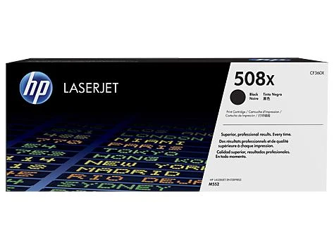 Hewlett Packard (HP) HP 508X kasetė, juoda, didelės talpos