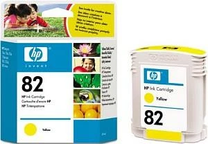 Hewlett Packard (HP) HP no.82 Ink Cart. Geltona (69ml)