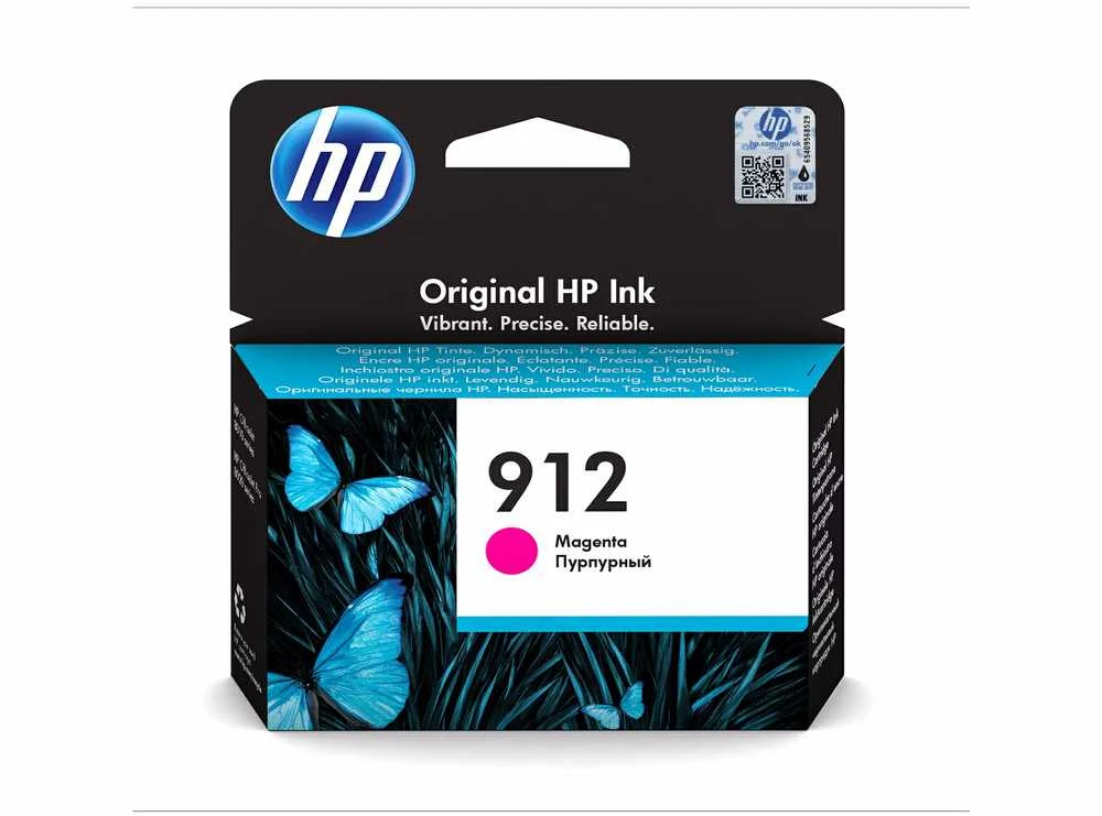 Hewlett Packard (HP) HP 912 (3YL78AE) Rašalinė kasetė, Purpurinė