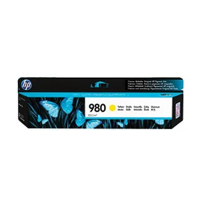 Originali Hewlett Packard (HP) HP 980 Geltona rašalo kasetė
