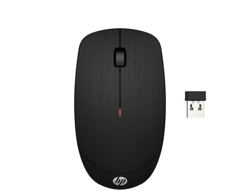 Hewlett Packard (HP) HP belaidė pelė X300 dvigubo režimo, juoda