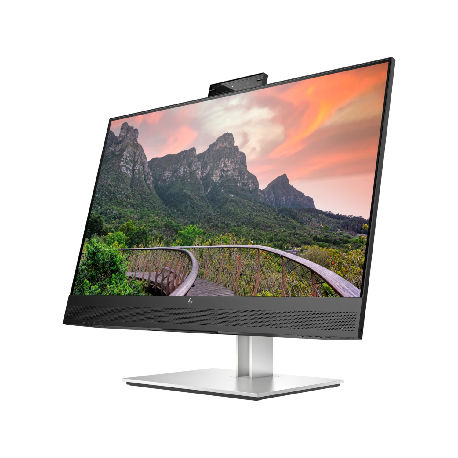 Monitorius HP E27m G4 QHD USB-C Conferencing Monitor/IPS/QHD (2560 x 1440)/300 nits/web cam 5MP/Speakers 2 x 5 W  (40Z29AA)