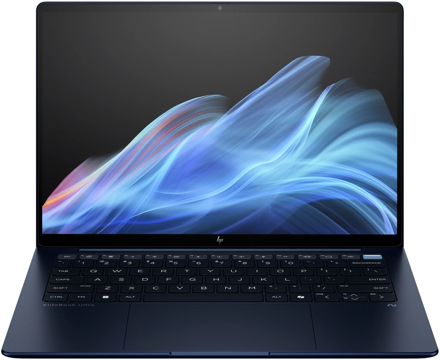 Mėlyna Nešiojamas kompiuteris Computer HP EliteBook Ultra G1i, 32GB RAM, 512GB SSD, 14-inch 2.8K Jutiklinis ekranas, Windows 11 Pro (Mėlyna)