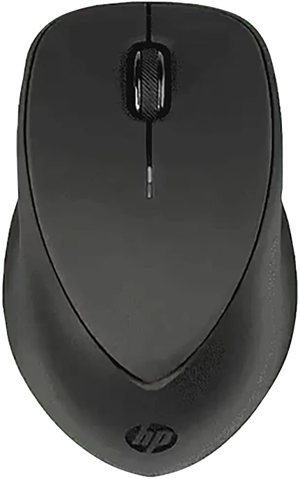 Hewlett Packard (HP) HP Wireless Premium Comfort Pelė, Fingerprint resistant - Juodas