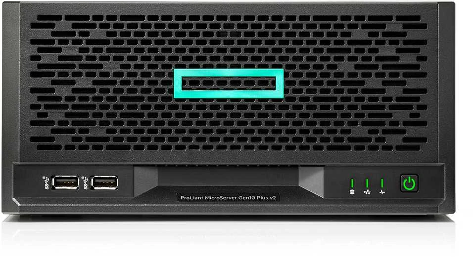 Hewlett Packard (HP) HPE ProLiant MicroServer Gen10+ v2 serveris 0 GB Ultra Micro Tower Intel® Xeon® E-2314 2.8 GHz 16 GB DDR4-SDRAM 180 W
