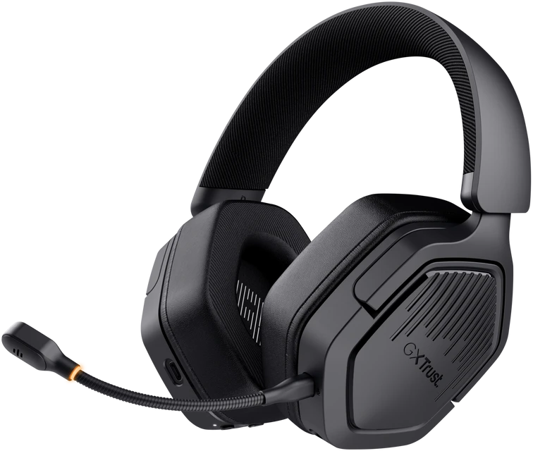 Trust Ausinės belaidės gxt 493ps carus juoda