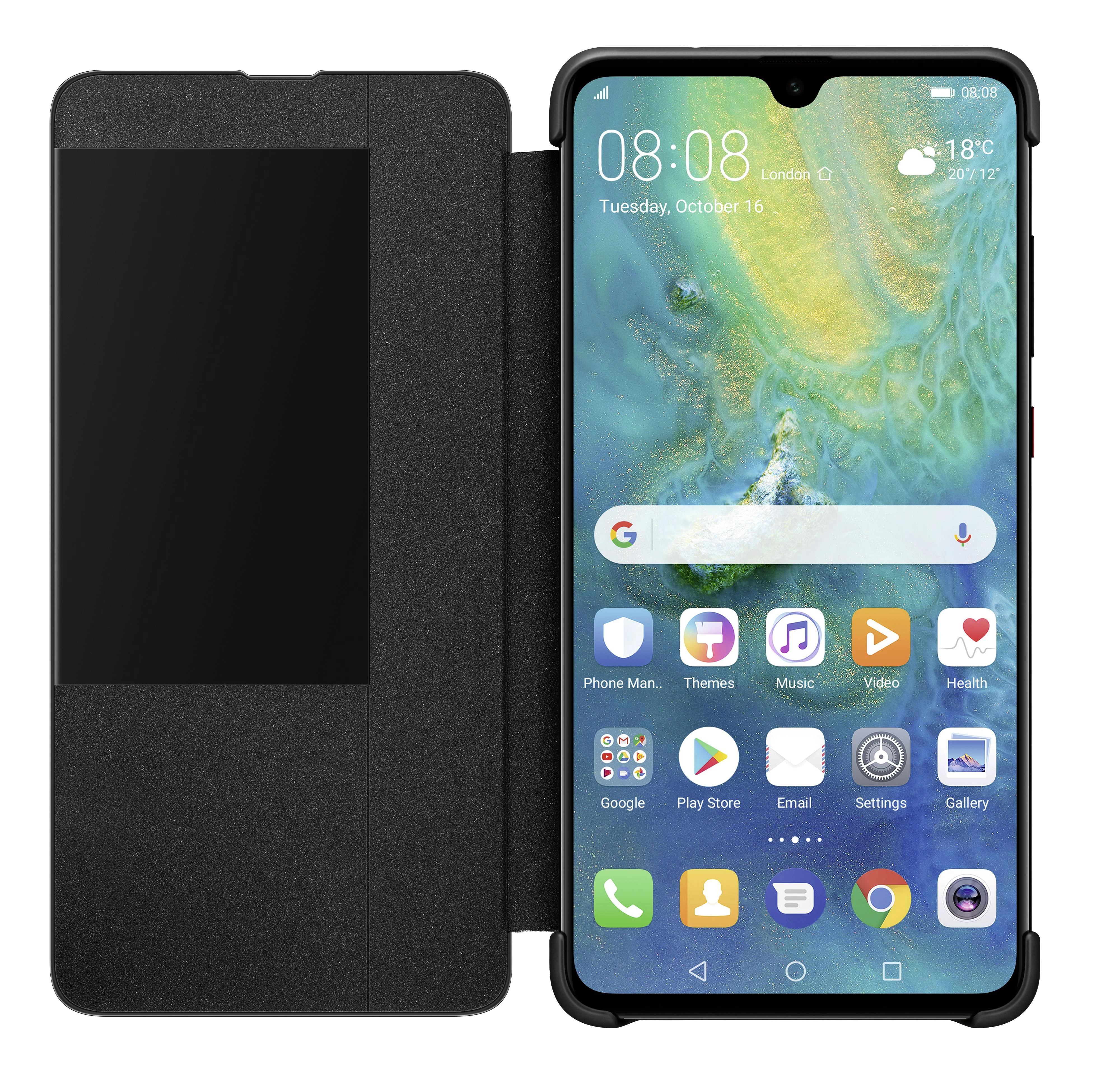 Huawei 51992621 mobiliojo telefono dėklas 16,6 cm (6.53") „Folio“ Juoda