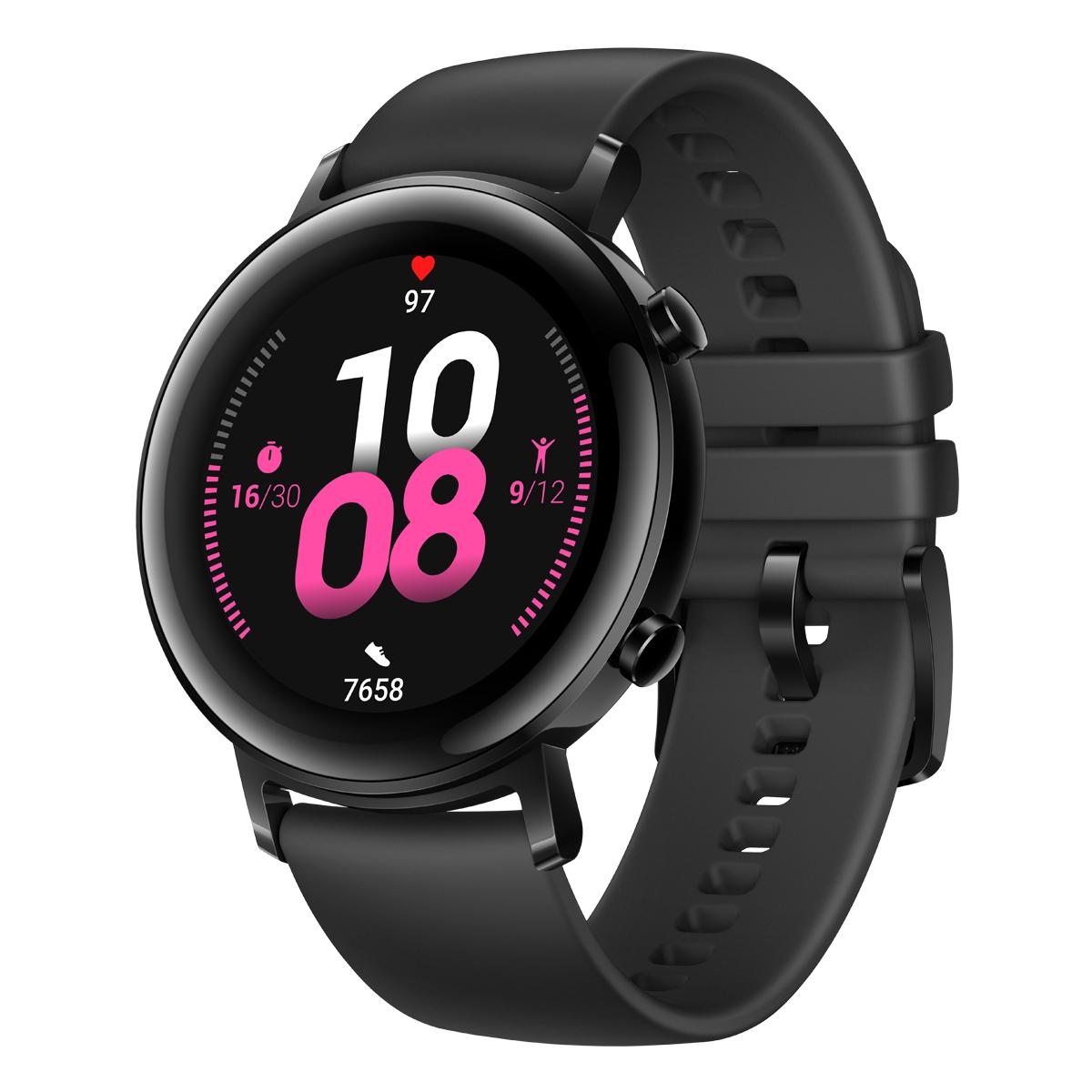 Išmanusis laikrodis Huawei GT 2 (42mm), Juodos spalvos | Varle.lt