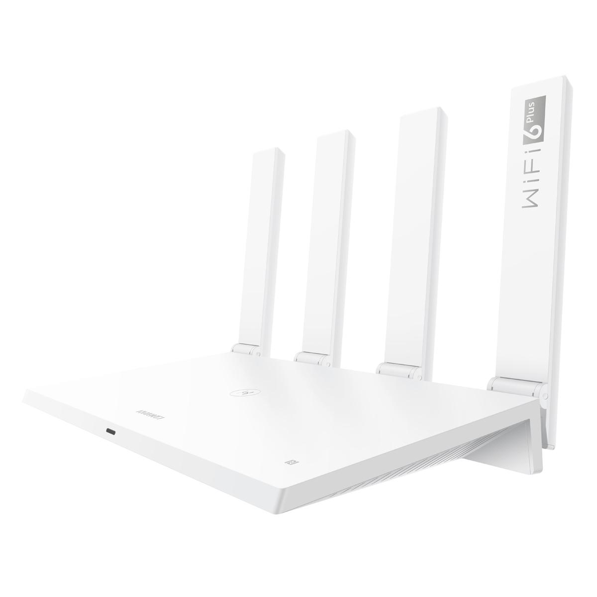 HUAWEI WiFi AX3 (keturių branduolių) maršrutizatorius baltas [WiFi 6  802.11ax, dviejų juostų, iki 3 000 Mbit / s] | Varle.lt