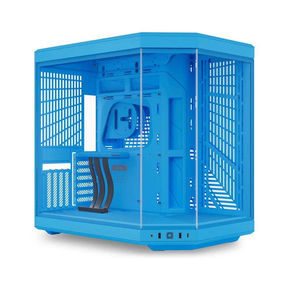 „Hyte Y70 Midi Tower Standard“ – mėlynių pieno spalvos